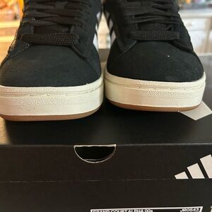 Men’s Grand Court Adidas Black and White Sneakers